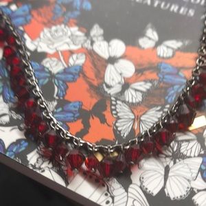 Garnet necklace